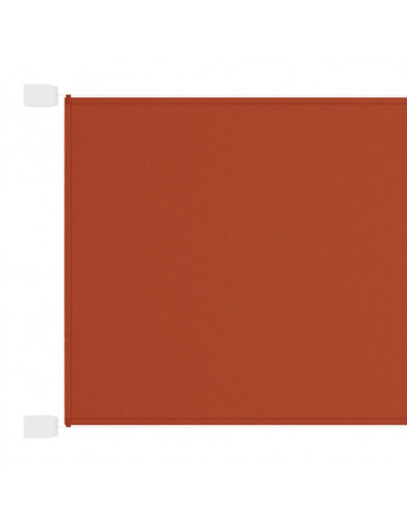 Paravento Verticale Terracotta 100x800 cm in Tessuto Oxford