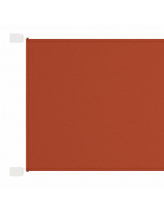 Paravento Verticale Terracotta 100x1000 cm in Tessuto Oxford 2