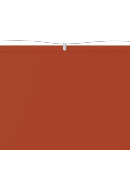 Paravento Verticale Terracotta 100x1000 cm in Tessuto Oxford