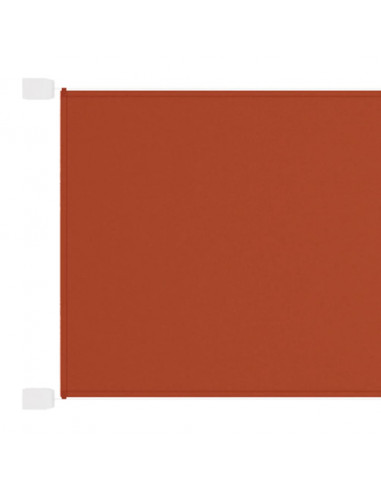 Paravento Verticale Terracotta 140x420 cm in Tessuto Oxford
