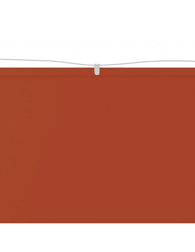 Paravento Verticale Terracotta 180x1200 cm in Tessuto Oxford