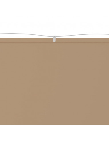 Paravento Verticale Grigio Talpa 140x600 cm in Tessuto Oxford