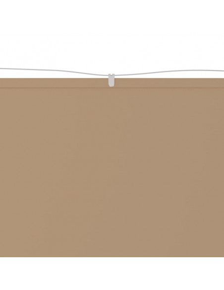 Paravento Verticale Tortora 180x1000 cm in Tessuto Oxford