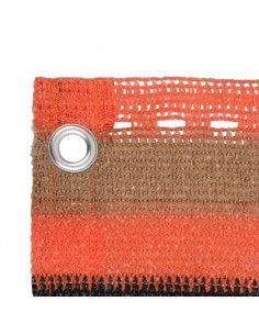 Paravento da Balcone Multicolore 75x400 cm in HDPE 2