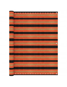 Paravento da Balcone Multicolore 120x500 cm in HDPE 2