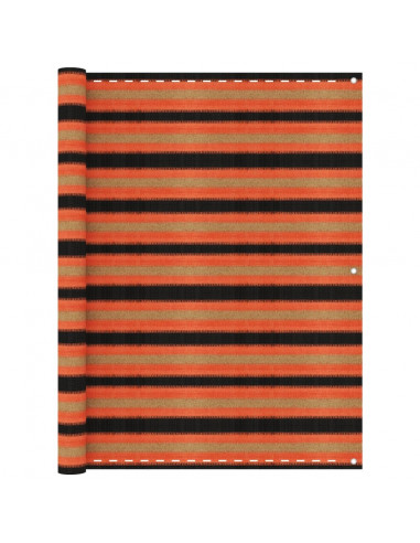 Paravento da Balcone Multicolore 120x500 cm in HDPE