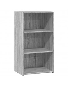 Credenza Grigio Sonoma 50x41x93 cm in Legno Multistrato 2