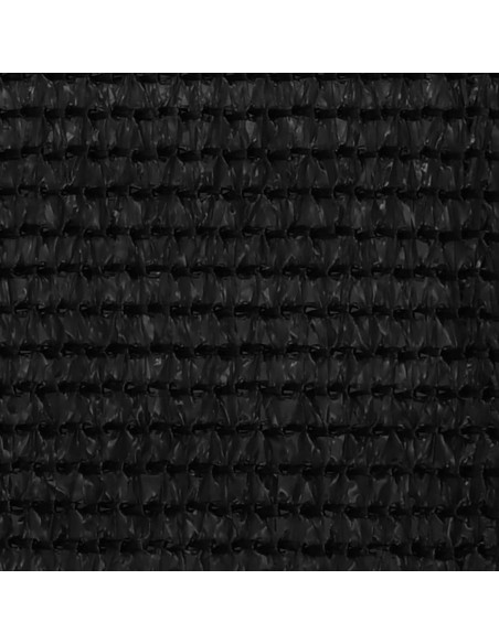 Paravento da Balcone Nero 120x300 cm in HDPE