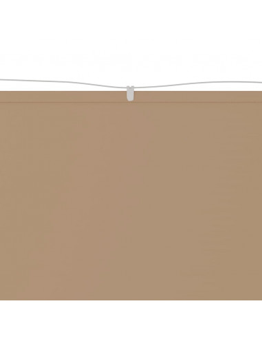 Paravento Verticale Tortora 60x1200 cm in Tessuto Oxford