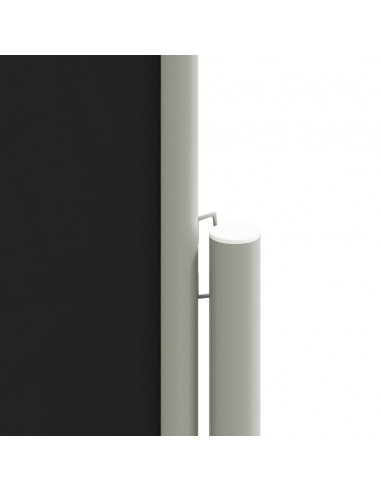 Tenda da Sole Laterale Retrattile Nera 140x1200 cm