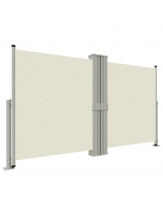 Tenda da Sole Laterale Retrattile Crema 140x1200 cm 2