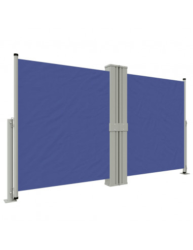 Tenda Laterale Retrattile Blu 140x1200 cm