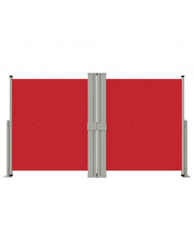 Tenda Laterale Retrattile Rossa 140x1200 cm