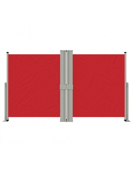 Tenda Laterale Retrattile Rossa 140x1200 cm