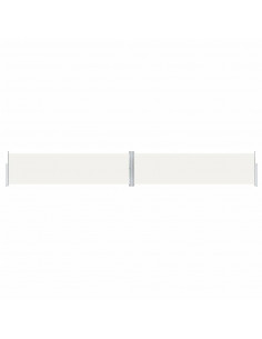 Tenda Laterale Retrattile Crema 140x1000 cm 2