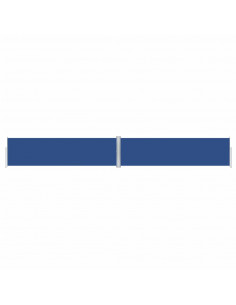 Tenda Laterale Retrattile Blu 140x1000 cm 2