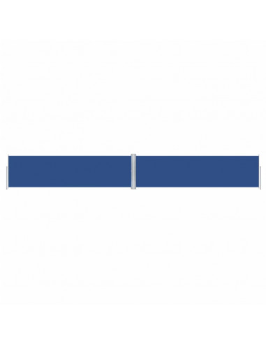 Tenda Laterale Retrattile Blu 140x1000 cm