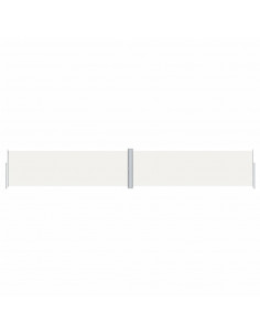 Tenda da Sole Laterale Retrattile Crema 160x1000 cm 2