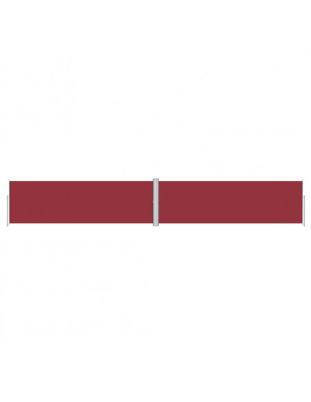 Tenda Laterale Retrattile Rossa 160x1000 cm