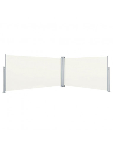 Tenda da Sole Laterale Retrattile Crema 160x600 cm