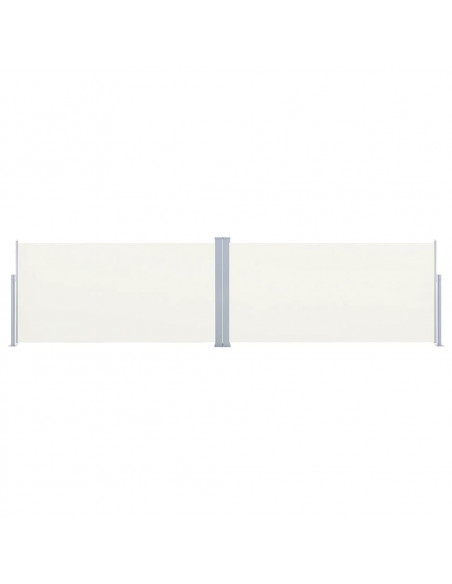 Tenda da Sole Laterale Retrattile Crema 160x600 cm