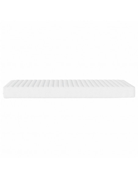Materasso in Schiuma Bianco 140x200 cm Durezza H2 H3