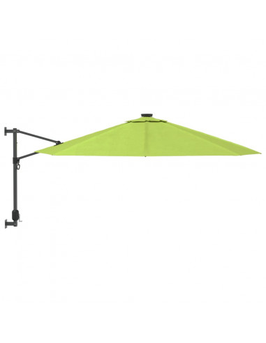 Ombrellone a Parete Verde Mela 290 cm