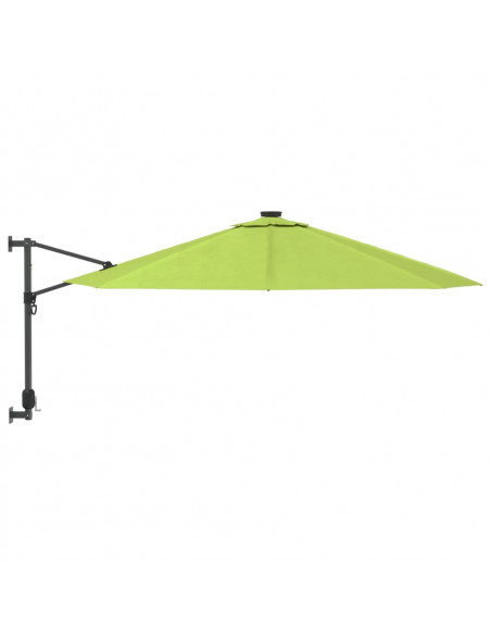 Ombrellone a Parete Verde Mela 290 cm