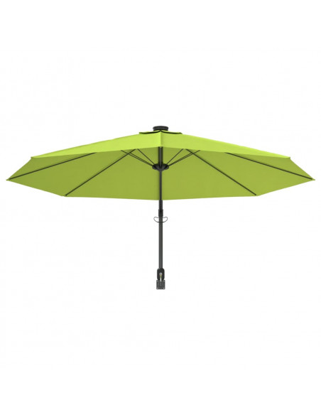 Ombrellone a Parete Verde Mela 290 cm