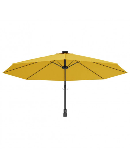 Ombrellone a Parete Giallo 290 cm