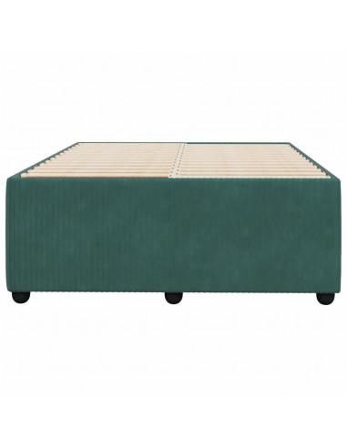 Giroletto Verde Scuro 120x200 cm in Velluto