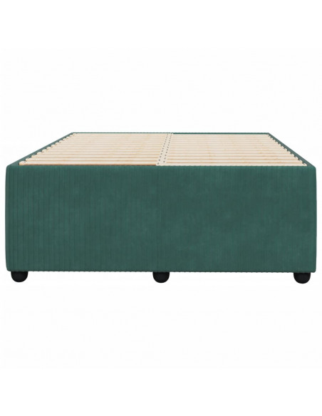 Giroletto Verde Scuro 120x200 cm in Velluto