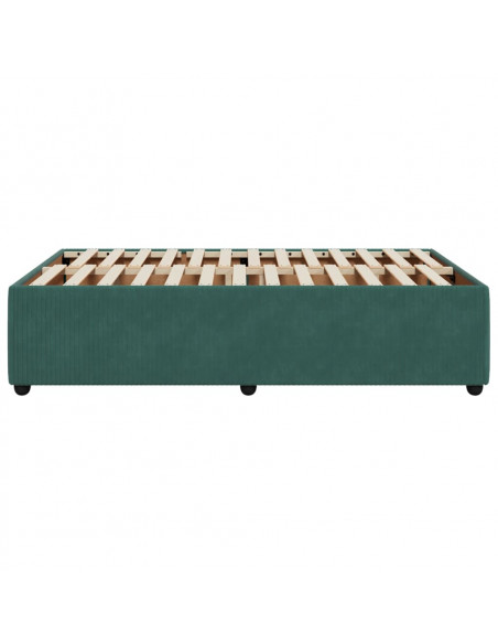 Giroletto Verde Scuro 120x200 cm in Velluto