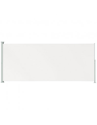 Tenda Laterale Retrattile per Patio 200x500 cm Crema