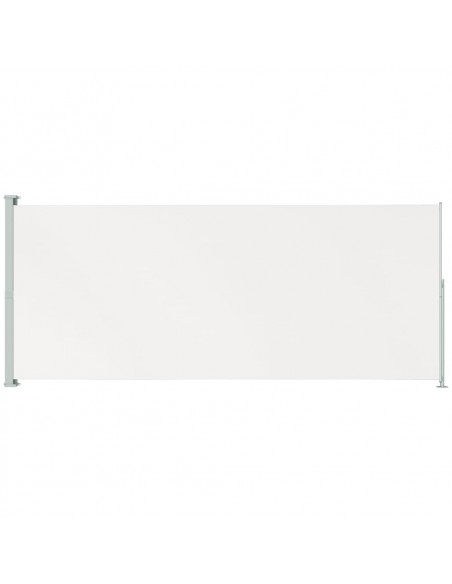Tenda Laterale Retrattile per Patio 200x500 cm Crema