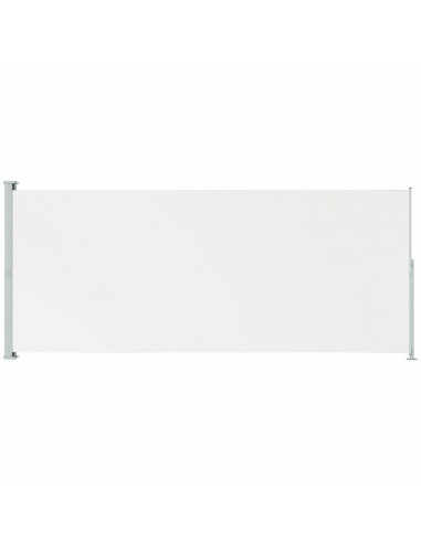 Tenda Laterale Retrattile per Patio 220x500 cm Crema