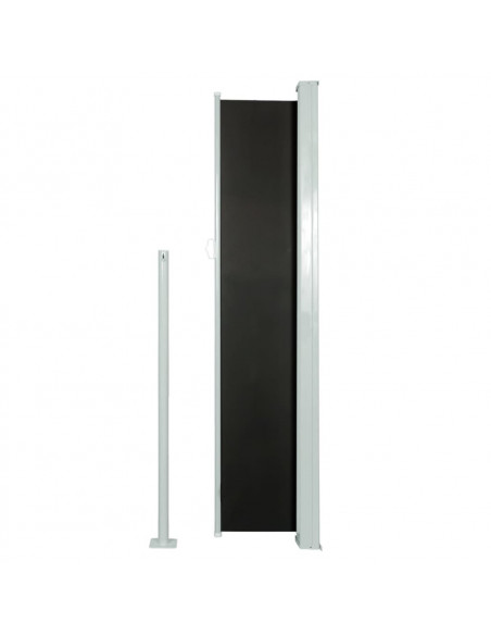 Tenda da Sole Laterale Retrattile 160 x 500 cm Nera