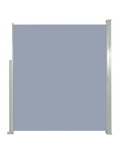 Tenda da Sole Laterale Retrattile 160 x 300 cm Grigio 2