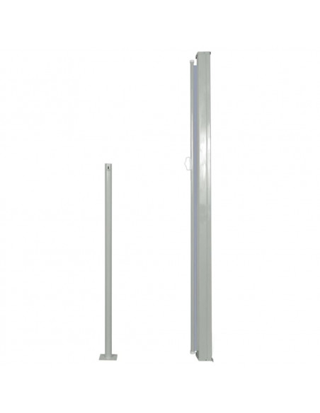 Tenda da Sole Laterale Retrattile 160 x 300 cm Grigio