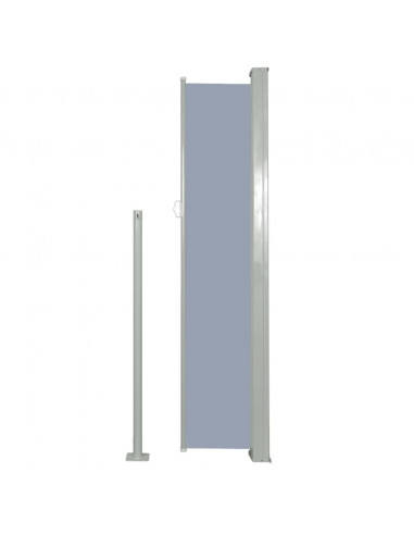 Tenda da Sole Laterale Retrattile 160 x 300 cm Grigio