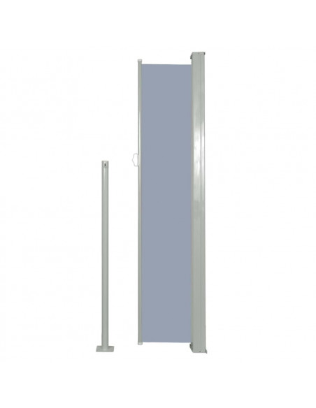 Tenda da Sole Laterale Retrattile 160 x 300 cm Grigio