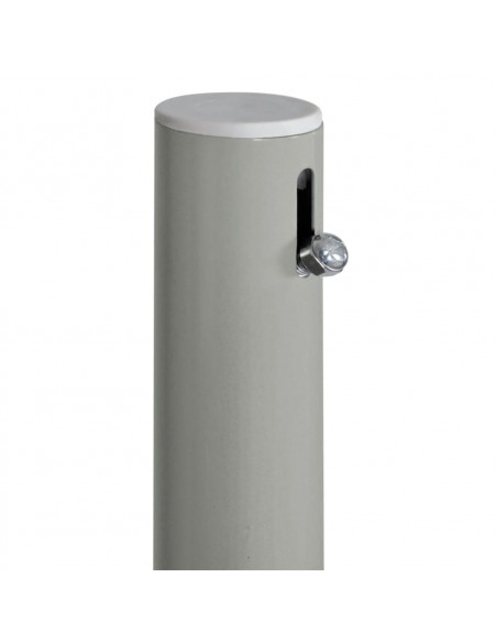 Tenda da Sole Laterale Retrattile 160 x 300 cm Grigio
