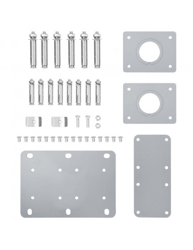 Tenda Laterale Retrattile Antracite 140x1000 cm