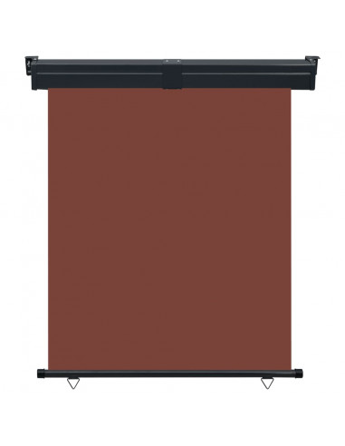 Tenda Laterale per Terrazzo 140x250 cm Marrone