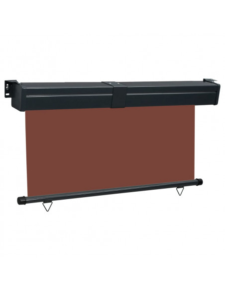 Tenda Laterale per Terrazzo 140x250 cm Marrone