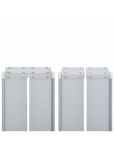 Tenda da Sole Laterale Retrattile Antracite 140x600 cm