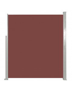 Tenda da Sole Laterale Retrattile 160 x 300 cm Marrone 2