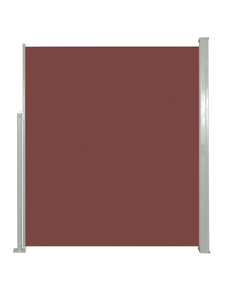 Tenda da Sole Laterale Retrattile 160 x 300 cm Marrone