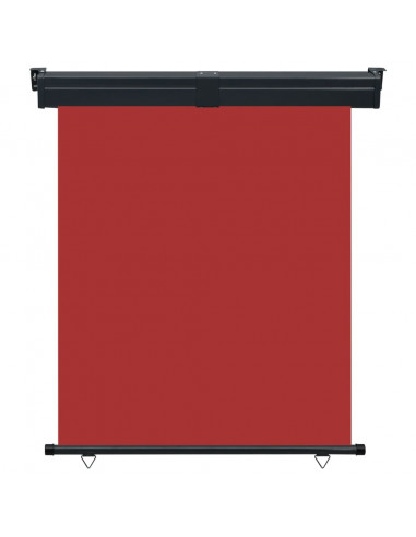 Tenda Laterale per Terrazzo 140x250 cm Rossa