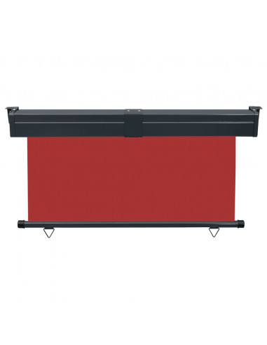 Tenda Laterale per Terrazzo 140x250 cm Rossa